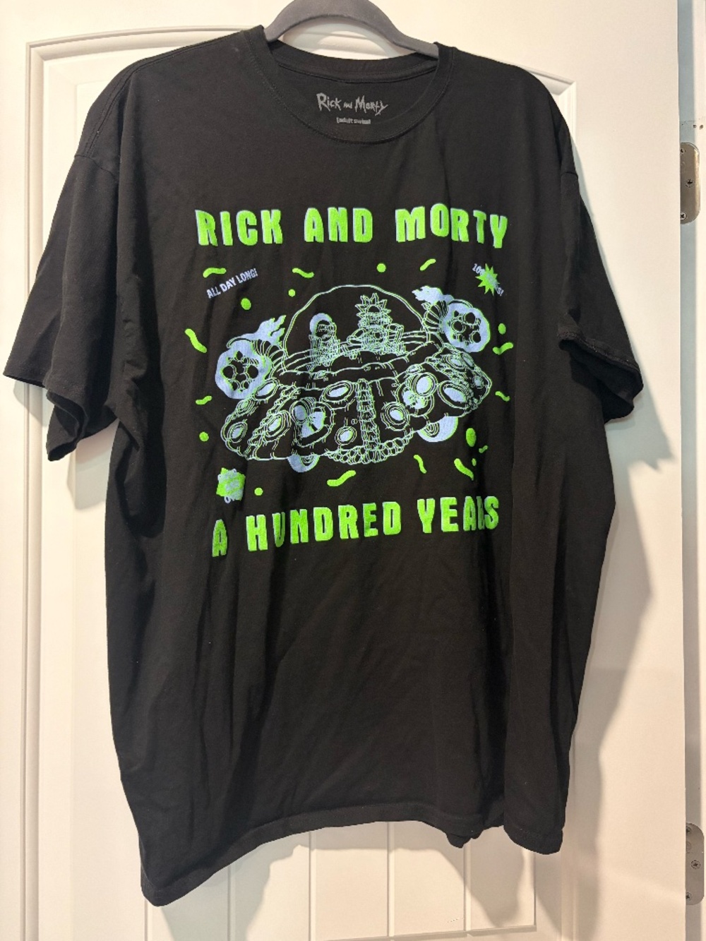 Glow in the dark Ricky and Morty T Shirt